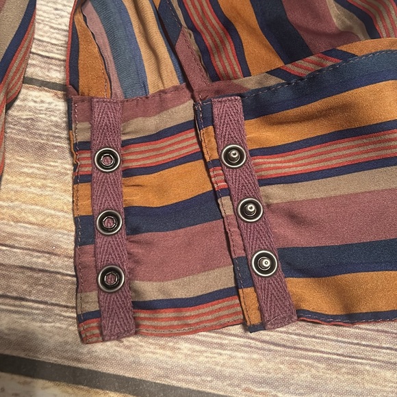 We The Free/ Free People Striped oversized Shirt - Picture 3 of 6